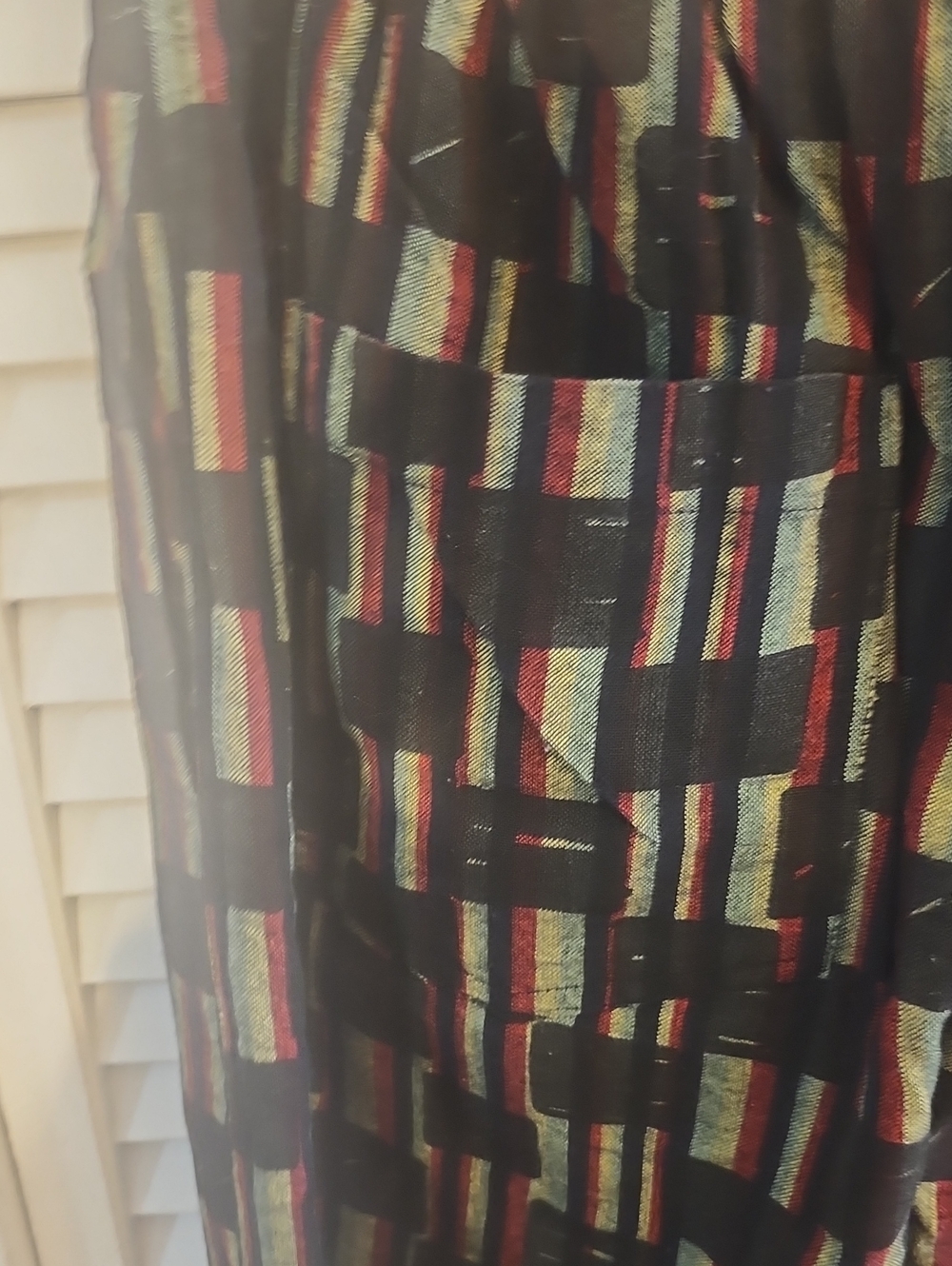 Jah Roots "Rasta" Checkered Trousers - Picture 9 of 9